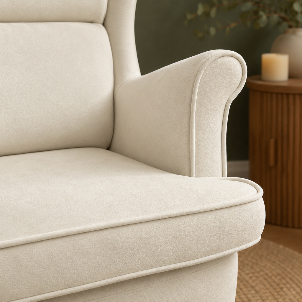 Douceur | Fauteuil à bascule velours