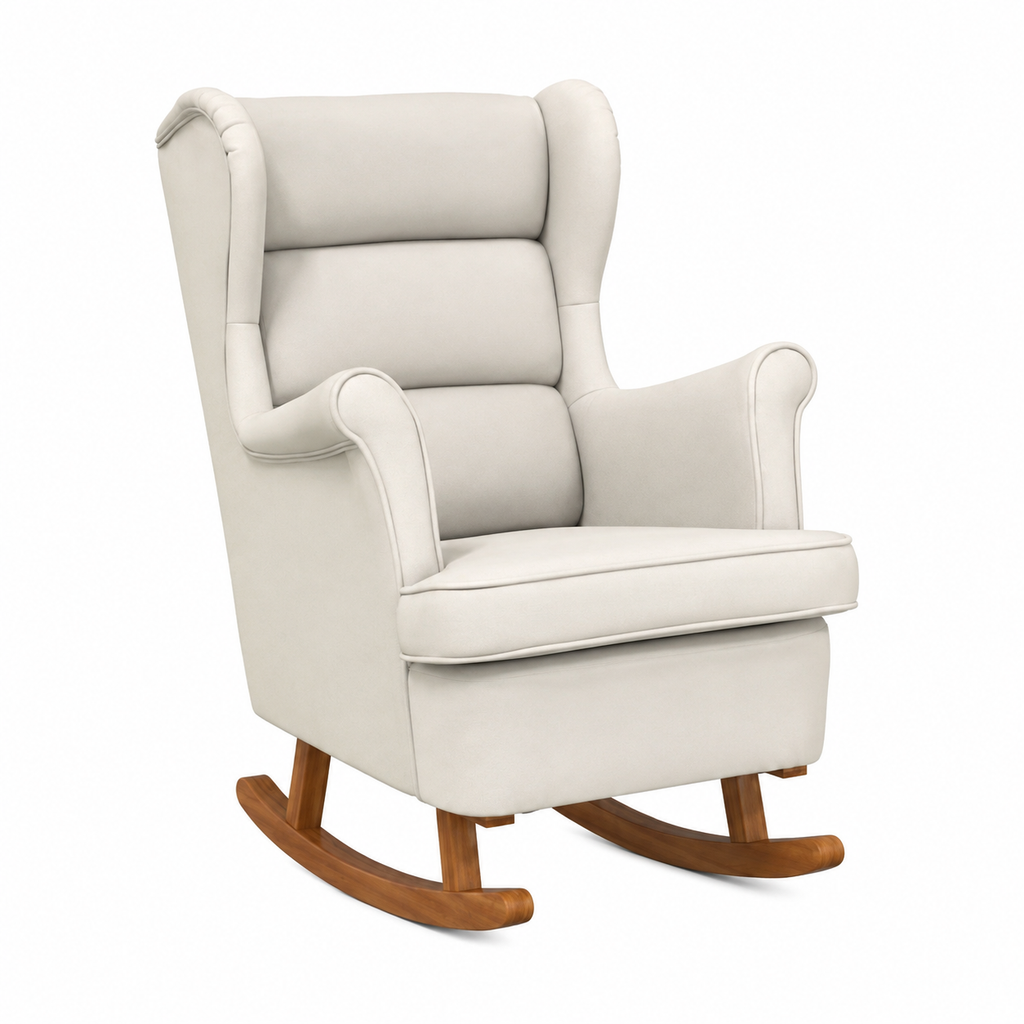 Douceur | Fauteuil à bascule velours